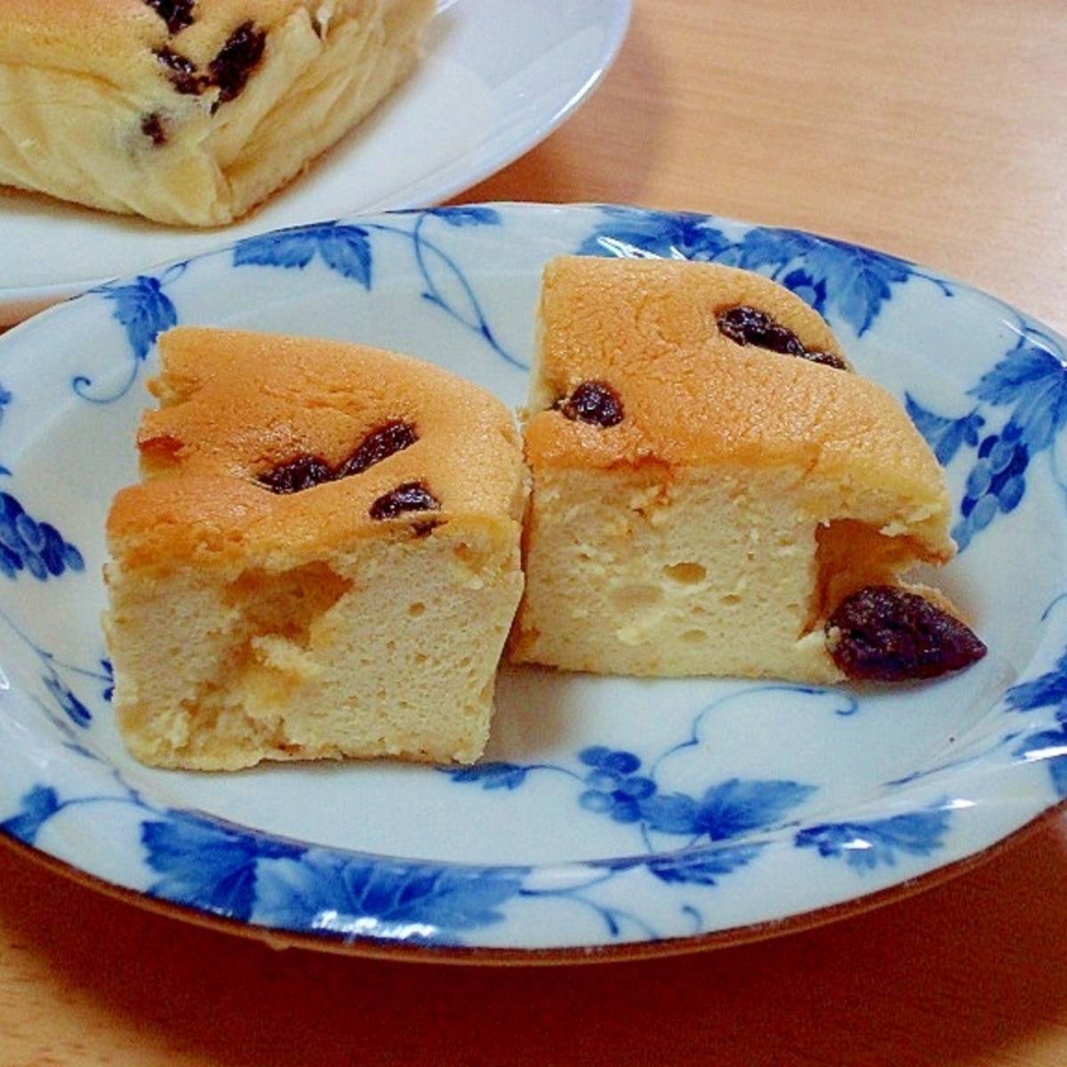 レーズン入りのふわふわスフレチーズケーキ レシピ 作り方 By アシガン 楽天レシピ レーズン入りのふわふわスフレチーズケーキ レシピ 作り方 By アシガン 楽天レシピ